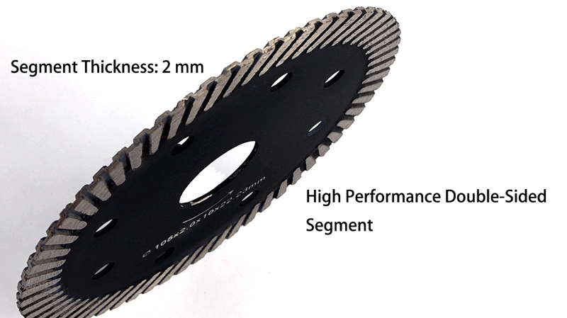 4 Inch diamond turbo cutting disc