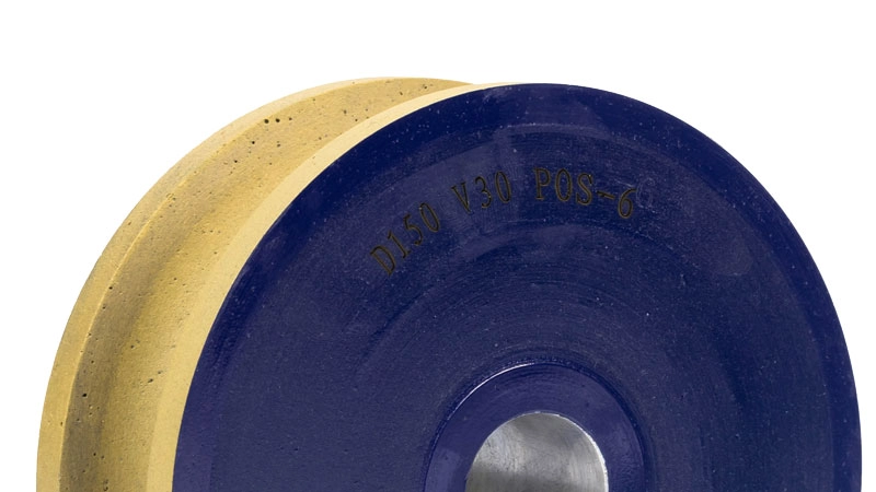 High Efficiency Diamond V30 CNC Grinding Wheel Stone Abrasive Tools For The Edge Processing Of Vanity Top And Counter-Top