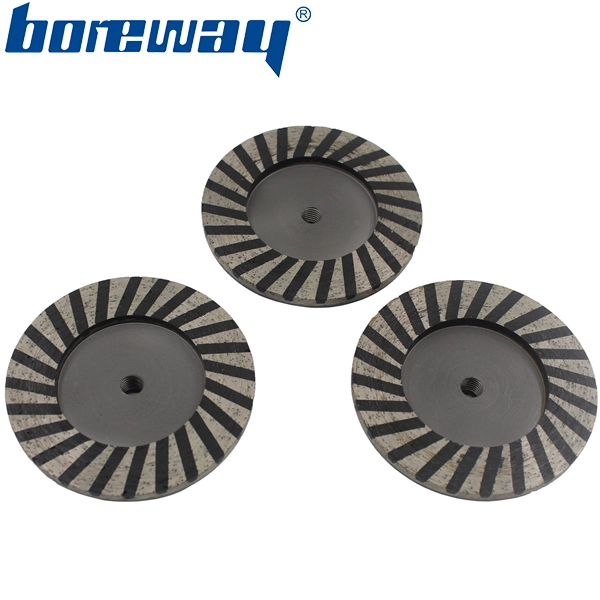 Ripple segment diamond segment