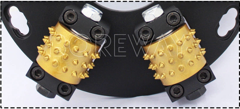 270mm Single Layer Rotary Bush Hammer Disc For Husqvarna Floor Grinder023