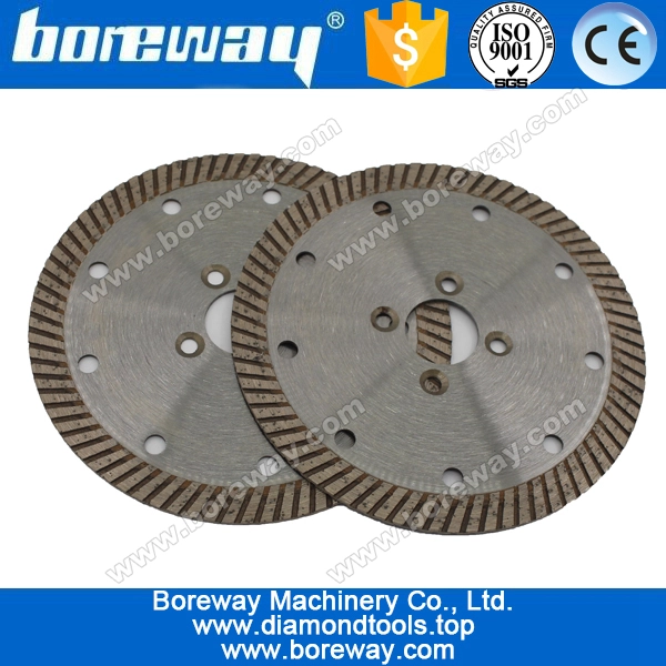 ripple segment diamond saw blade for cutting granite