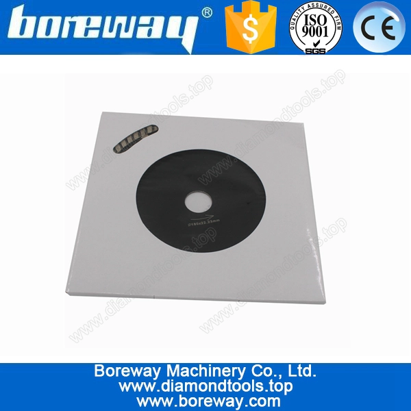 Convex Granite Diamond Cutting Disc With Turbo Protection Segment