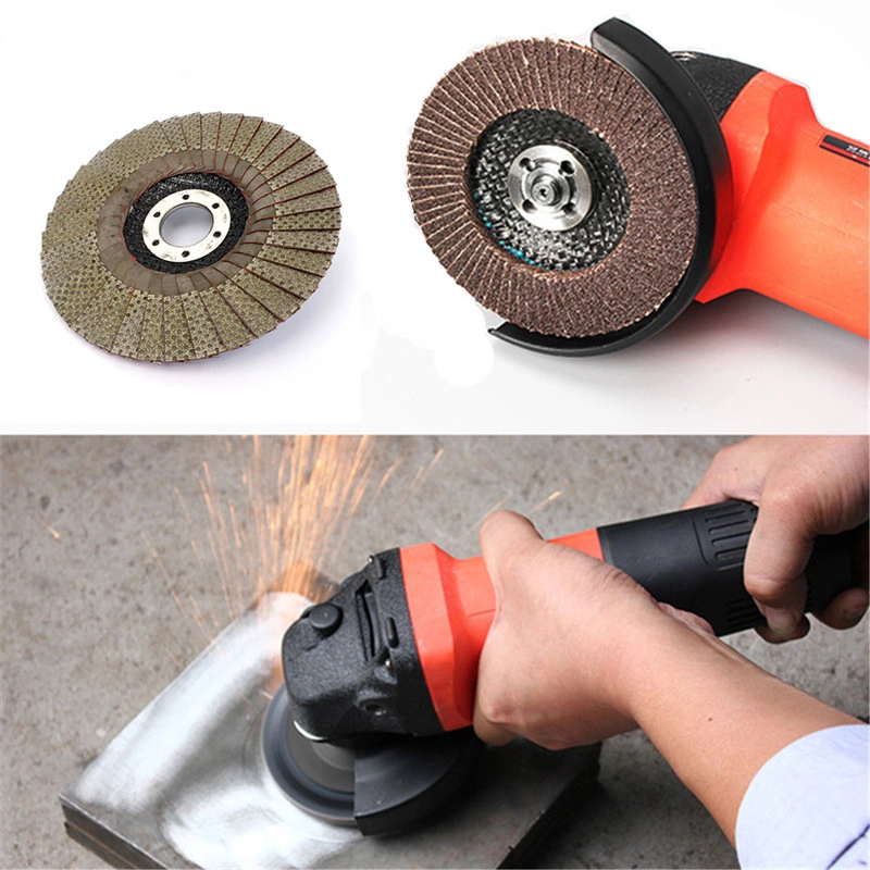 5 Inch electroplate flap sanding discs