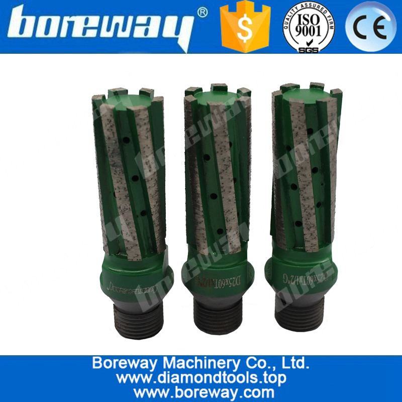 D25x60Tx1 / 2“G 大理石板沉孔磨削用手指钻