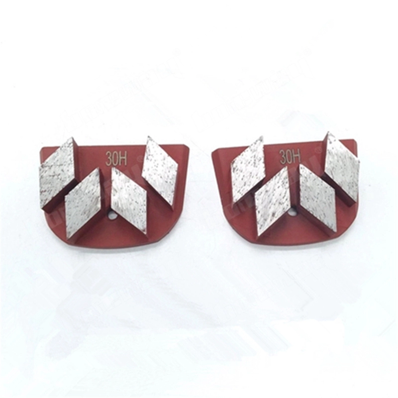 Four Rhombus Segments Grinding Shoes 