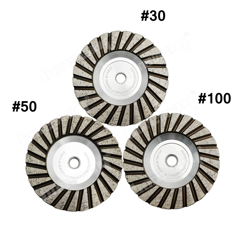 4 inch Aluminum Based Diamond Grinding Cup Wheel