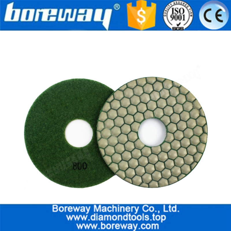 5inch 125MM Diamond Dry Polishing Pad for Angle Grinder Polishing Stone Granite Marble