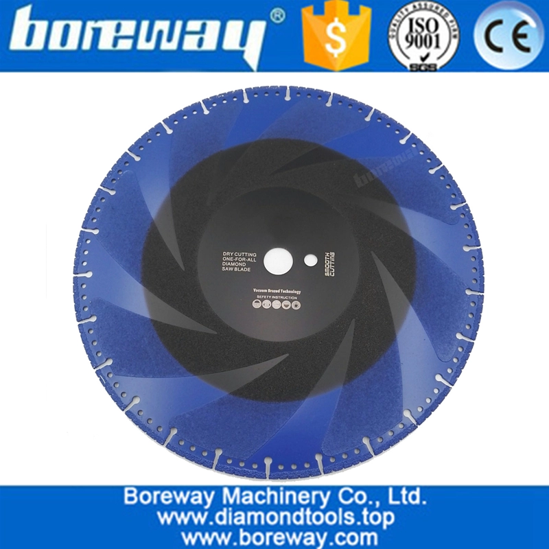 Vacuum Brazed Diamond Blade for All Purpose For stone Demolition Blade