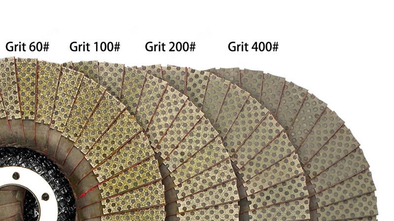 5 Inch electroplate flap sanding discs