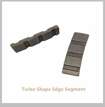 Boreway 300 to 800mm U Groove Shape Diamond Segments Tool of Circular Saw Blade For Edge Cutting Slate