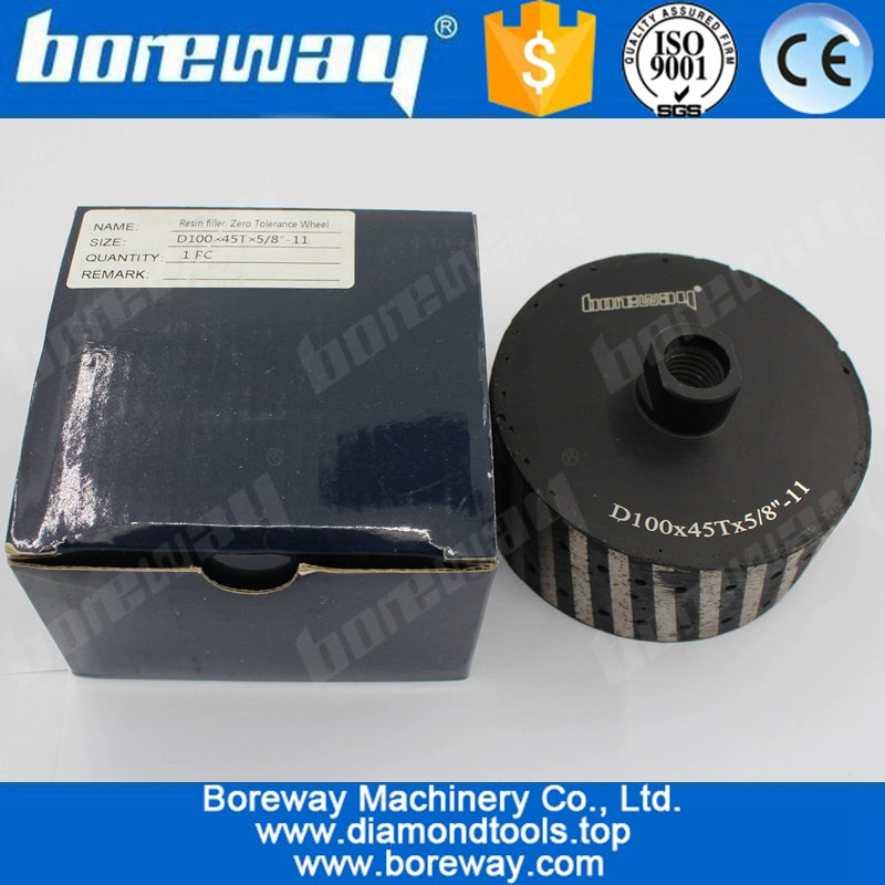 D100x45Tx5/8”-11 Diamond Drum Grinding Wheel For Stone Slab