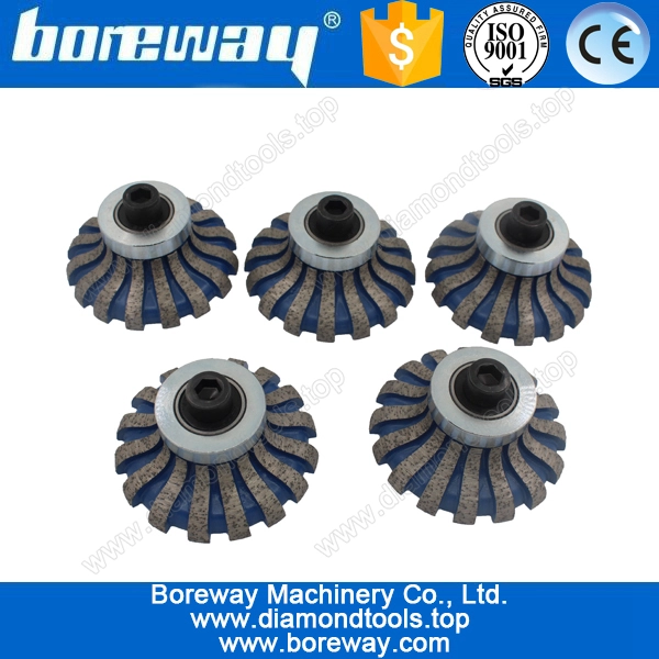 protable segmented type diamond router bits for stone slabs