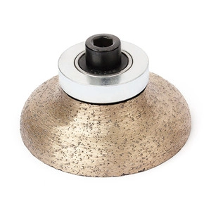 Wet use diamond router bit