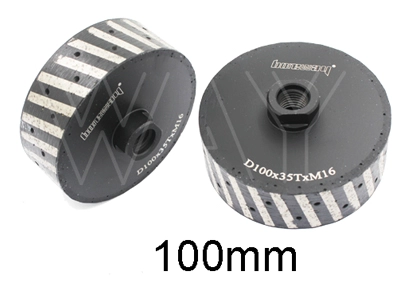 Factory Price Diamond Resin Filled Zero Tolerance Grinding Drum Wheel For Counter Top