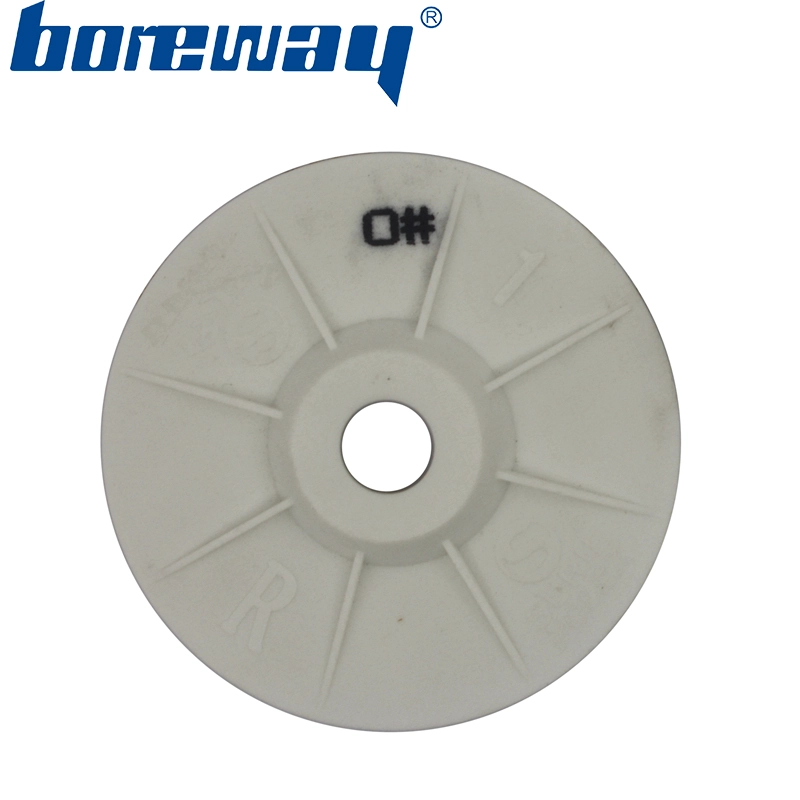 4inch 100mm 7 steps plastic backer diamond polishing pads