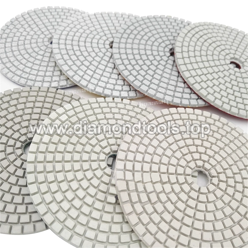 7Pcs/Set Resin Bond Stone diamond polishing pad 2