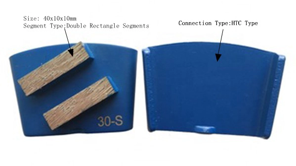 Double Rectangle Segments HTC Diamond Tools
