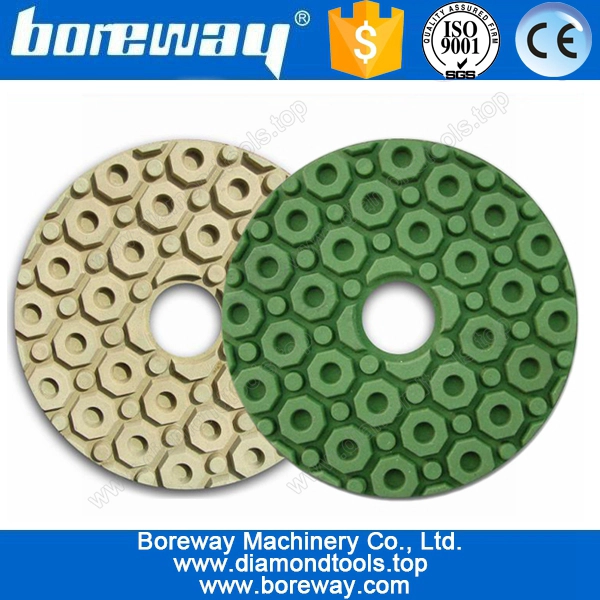 diamond flexible resin polishing pad