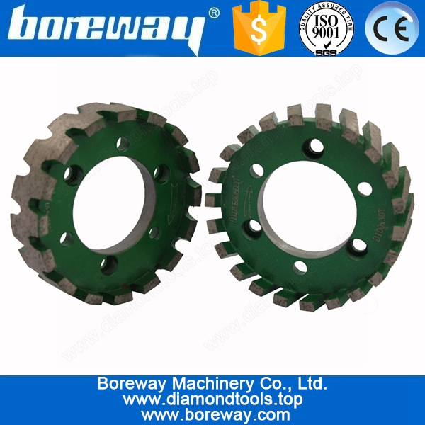 D100x30Tx50H Diamond Split Calibrate Wheel For Granite 