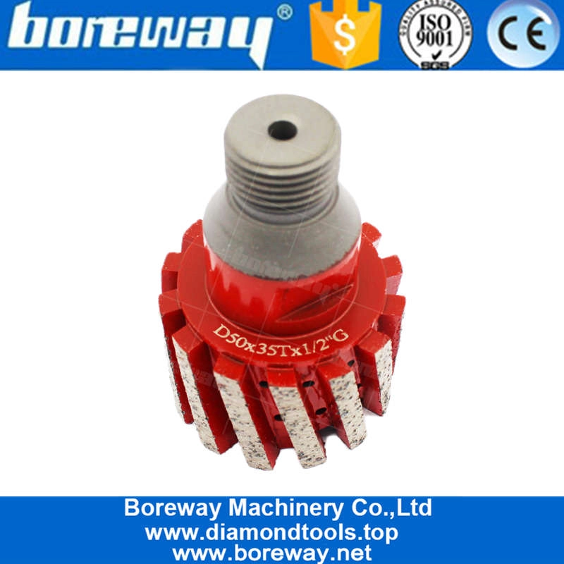 50mm Zero Tolerance Sink Wheel With Bottom Segment 