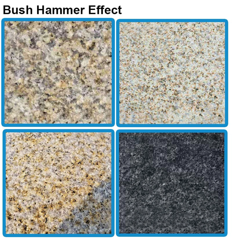 Factory Price Bush Hammer Head Litchi Surface Grinding Roller With 99 Segment