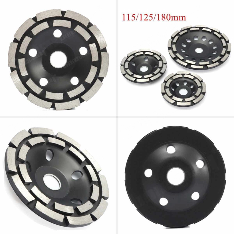 5 Inch Double Row Diamond Grinding Wheel