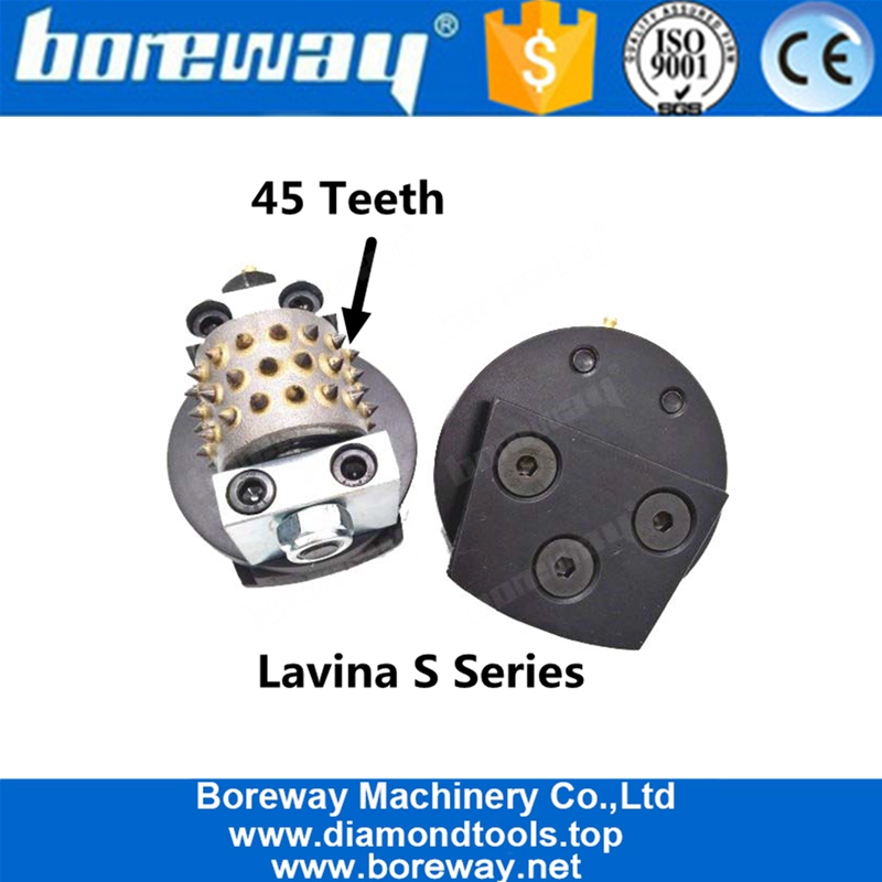 Lavina Bush Hammer Roller With Support