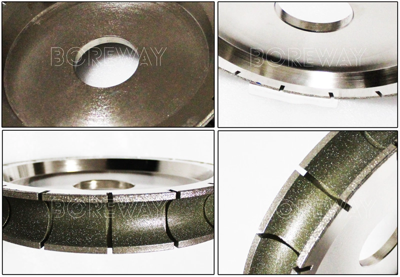 China V Shape Diamond Electroplated Profile Grinding Wheel Tools For Edging Machine Manufacturer 05