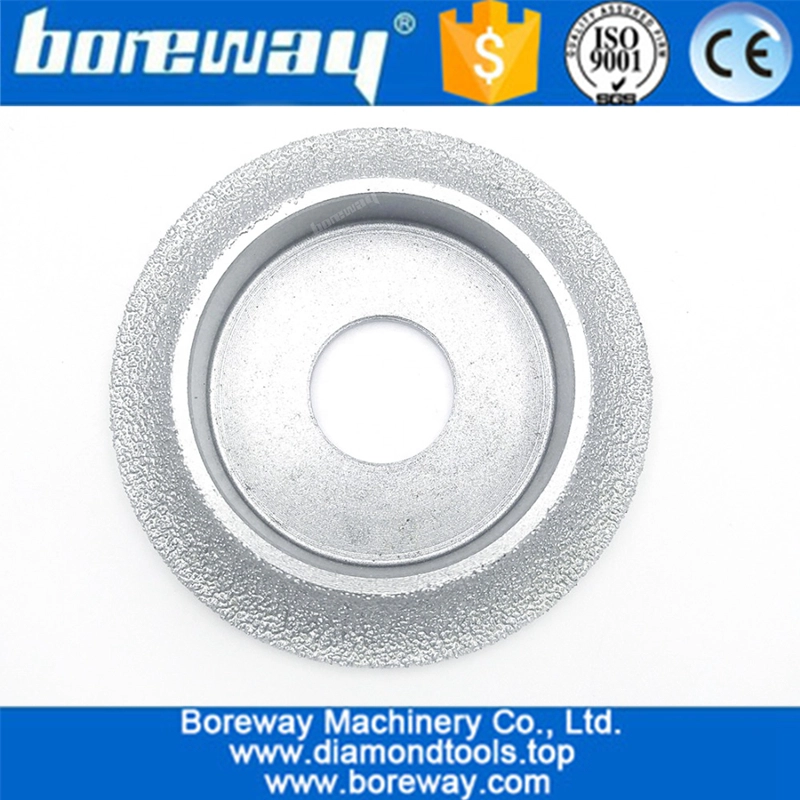 Vacuum Brazed Diamond Grinding Wheel for Demi-bullnose edge profile