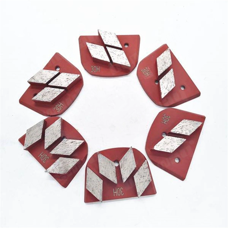 Four Rhombus Segments Grinding Shoes 