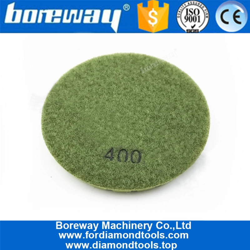 4inch thickened Diamond resin bond diamond floor polishing pads for granite marble 4