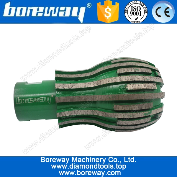 diamond spherical milling cutter for grinding stone vase