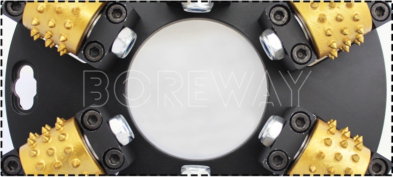 270mm Single Layer Rotary Bush Hammer Disc For Husqvarna Floor Grinder 033