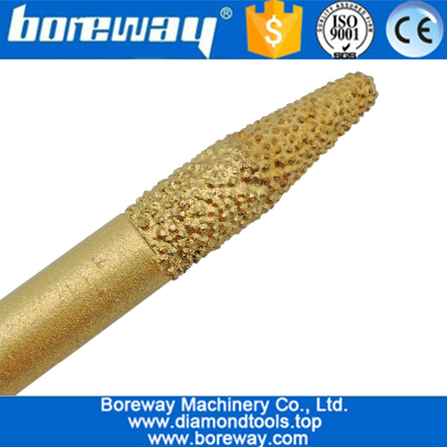 Vacuum brazed diamond Engraving Bit Diamond Carving Tool for Massonry Drilling
