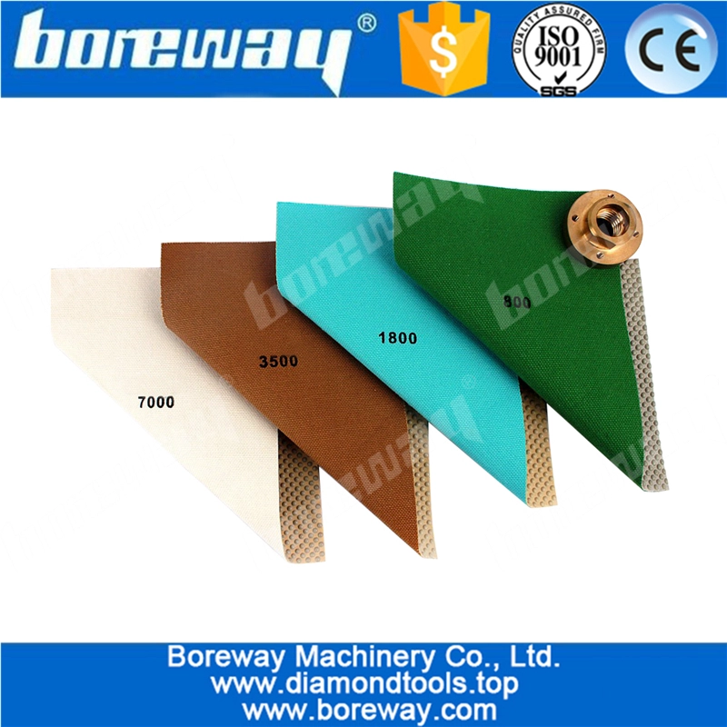 Electroplated diamond hand polishing sheet for stone glass and ceramic