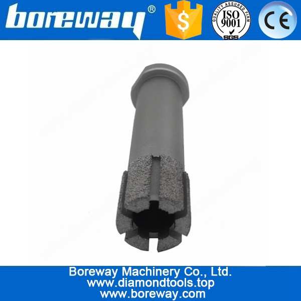 D31*125mm*M10 Diamond Vacuum Brazed Grinding Head For Stone