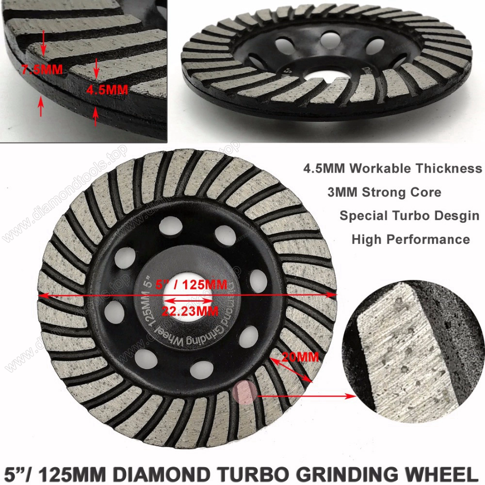 Diamond Turbo Row Grinding Cup Wheel concrete Masonry grinding discs