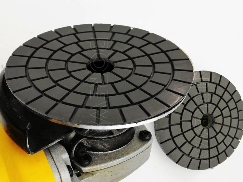 4 Inch Black Buff Pad For Polishing Stone Manufacturer