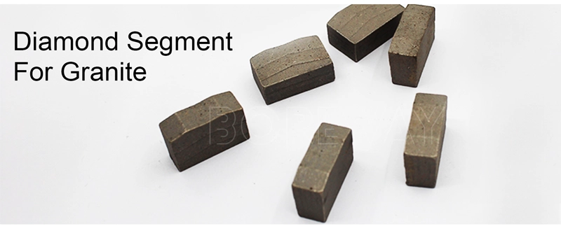 Good Sharp And Long Life Head Diamond Segment For Andesite Cutting 3