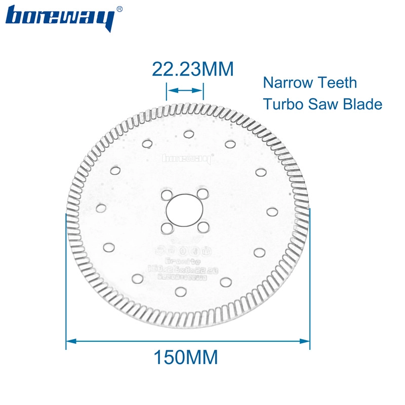 Popular Porcelain Turbo Rim Dry Cut Disk