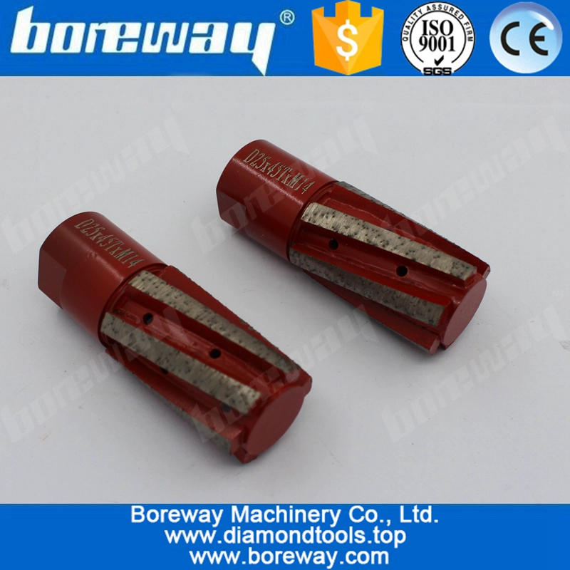 D25x45TxM14 Segmented Zero Tolerance Sink Wheels For Stone