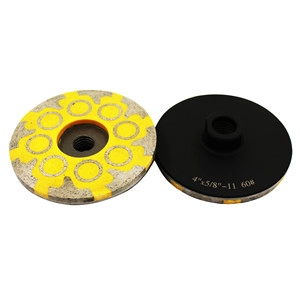 4 Inch Resin Filled Diamond Grinding Wheel