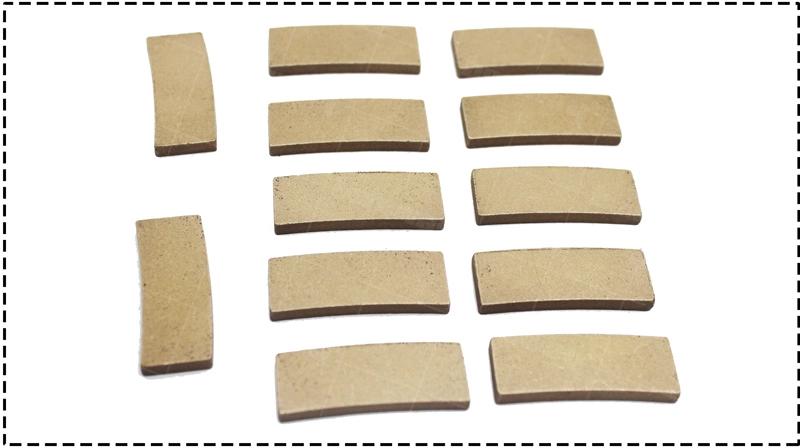 China 400mm Diamond Saw Blade Segment For Cutting Andesite In Indonesian Market 05