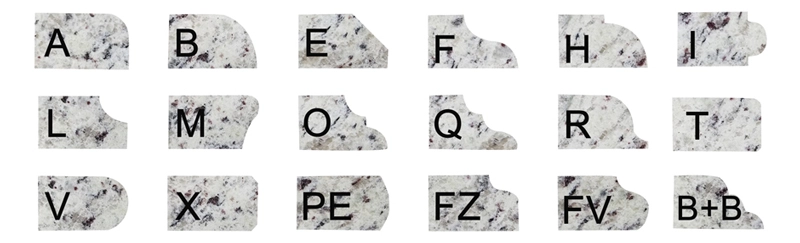  Eased Diamond Cutter Router Bit For Granite A30*M8