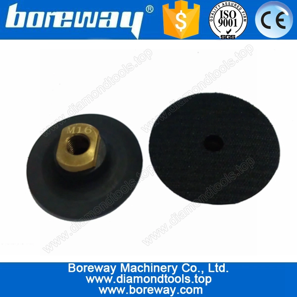 soft rubber backer pad for polishing pad