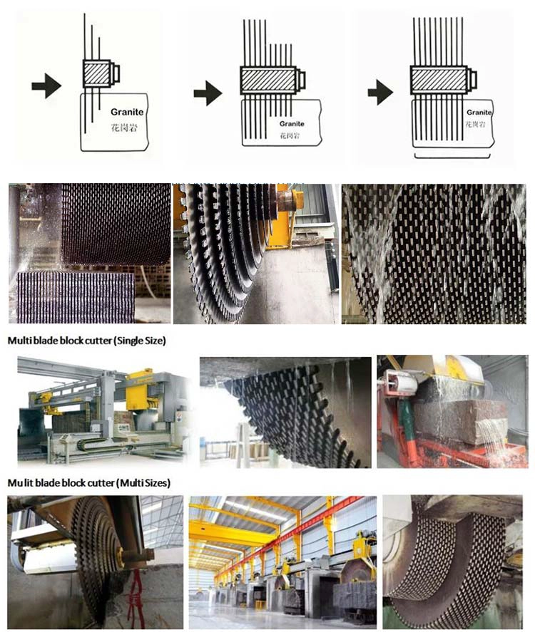 Multi Saw Blades Diamond Segment For Cutting Granite Block Suppliers