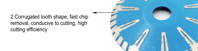 Hot Press Turbo Rim Concave Saw Blades