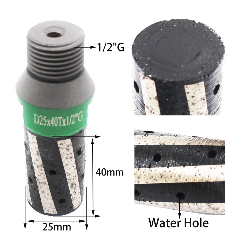 D25 Resin Filled Milling Bit Cutter Segment for Supplier
