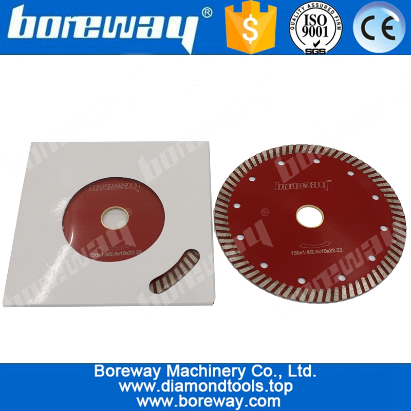 D150x2.4x10x22.23mm Sintered Diamond Wheel Cutter For Grantie