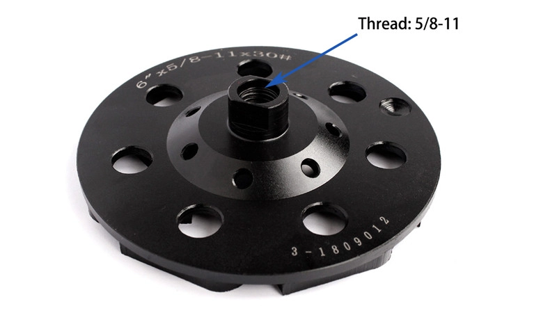 6 Inch L shape diamond cup grinding wheel